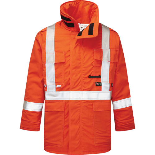 Parka isol&eacute; haute visibilit&eacute; 9 oz UltraSoft, Orange, T-Grand OSI Industrial Sales