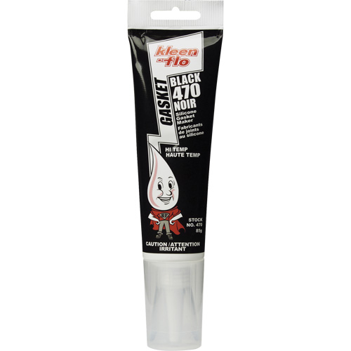 Compos&eacute; &agrave; joints de silicone 470, Tube, Noir OSI Industrial Sales