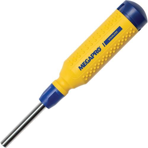 Original Stainless Steel 15-in-1 Multi-Bit Screwdriver, 8-37/50" L, Textured Handle OSI Industrial Sales