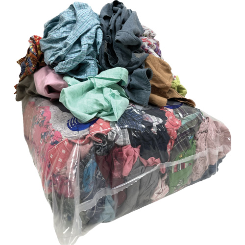 Special Wiper Rags, Mix Colours, 20 lbs. OSI Industrial Sales