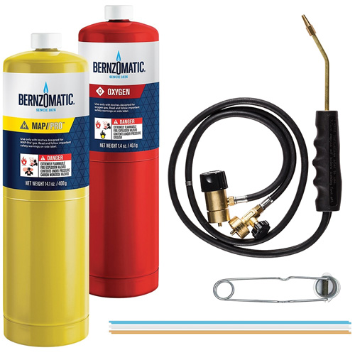 Ensemble de chalumeau de brasage, Oxyg&egrave;ne OSI Industrial Sales