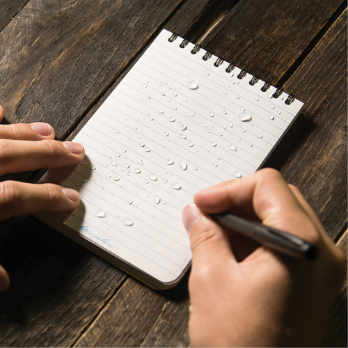 Pocket Top-Spiral Notebook, Soft Cover, Yellow, 100 Pages, 4" W x 6" L OSI Industrial Sales