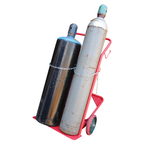 Chariot pour bouteilles, Roues Caoutchouc moul&eacute;, Base de 25-1/2"la x 7"lo, 350 lb OSI Industrial Sales