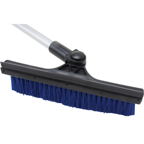 Snow Brush, Telescopic, Polypropylene Blade, 32-1/2" Long, Blue OSI Industrial Sales