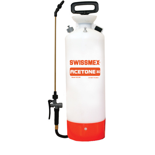 Pulv&eacute;risateur &agrave; main pour ac&eacute;tone , 2,4 gal. (1,9 L), Poly&eacute;thyl&egrave;ne, Lance de 20" OSI Industrial Sales