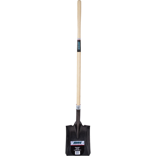 Pelle carr&eacute;e robuste, Bois dur, Lame Acier au carbone, Manche en Droit, Longueur 48" OSI Industrial Sales