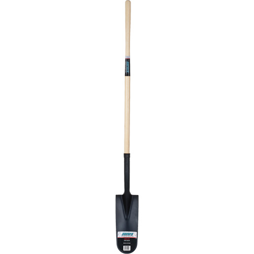 Heavy-Duty Drain Spade, Carbon Steel, 16" x 6" Blade, 45" L, Straight Handle OSI Industrial Sales