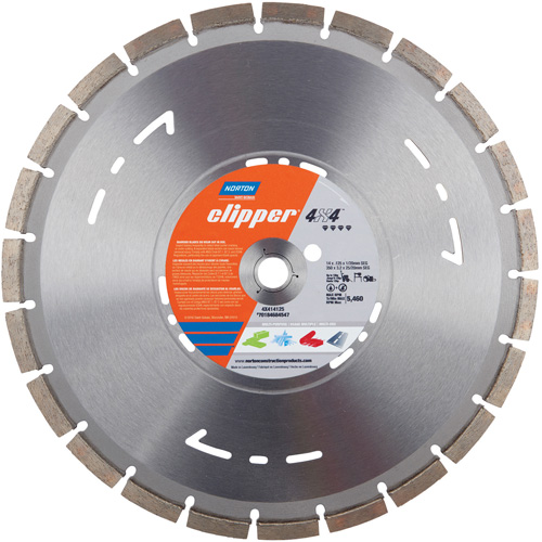 Clipper 4X4 Multi-Purpose Dry Segmented High-Speed Blade OSI Industrial Sales