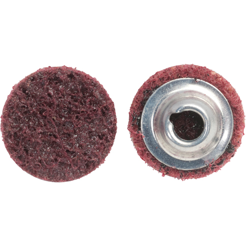Bear-Tex&reg; Rapid Prep Non-Woven Quick-Change Disc, 2" Dia., Medium Grit, Aluminum Oxide OSI Industrial Sales