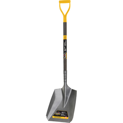 Pelle &agrave; neige dent&eacute;e, Lame Acier durci, Largueur 11-7/10", Manche Prise en D OSI Industrial Sales