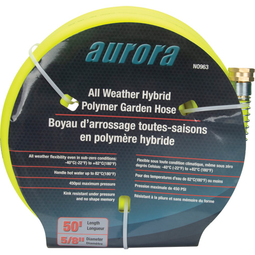 Hybrid Garden Hose, Copolymer, 5/8" dia. x 50' OSI Industrial Sales