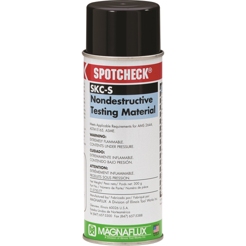 Spotcheck&reg; Penetrants - SKC-S Solvent Cleaners, Aerosol Can OSI Industrial Sales