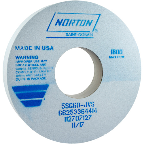 Tool Room Wheel, Type 01, Ceramic Alumina, 14" x 2" OSI Industrial Sales