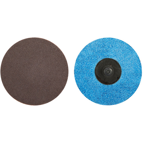 Disque de toile &agrave; changement rapide, 3" dia., Grain 36, Oxyde d'aluminium OSI Industrial Sales