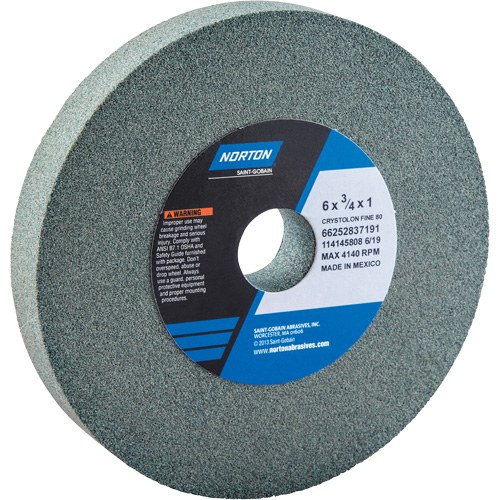 Bench Grinding Wheels - Gemini, 6" x 3/4", 1" Arbor OSI Industrial Sales