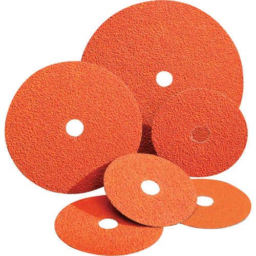 Blaze&reg; Fiber Discs, Ceramic Alumina, 24, 4-1/2" Dia x 7/8" Arbor OSI Industrial Sales
