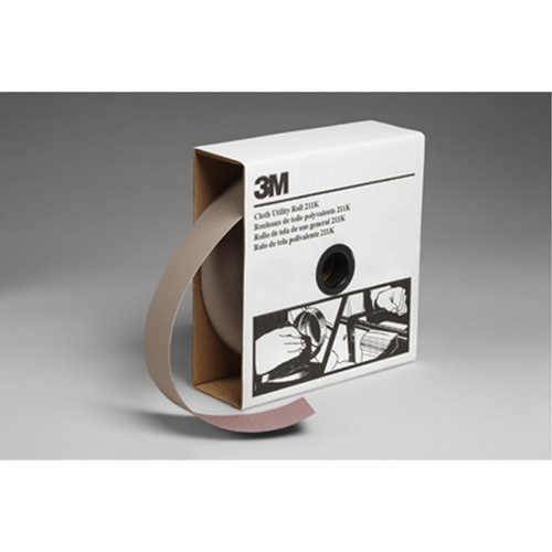 Utility Roll 211K, Aluminum Oxide, 2" W x 150' L, 100 Grit OSI Industrial Sales