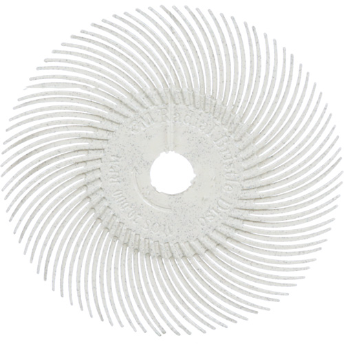 Scotch-Brite Radial Bristle Disc, Aluminum Oxide, 120 Grit, 3" Dia. OSI Industrial Sales