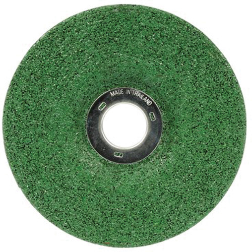 Meule flexible Green Corps, 5" x 1/4", Arbre 7/8", C&eacute;ramique, Type 1 OSI Industrial Sales
