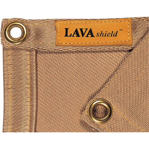 Couverture pour soudage en silice de 18 oz Lavashield, 3' la x 3' lo, R&eacute;sistance &agrave; la temp. 1472°F(800°C) OSI Industrial Sales
