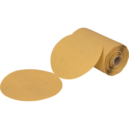 Stikit 216U Gold Paper Disc Roll, 6" Dia., P360 Grit, Aluminum Oxide OSI Industrial Sales