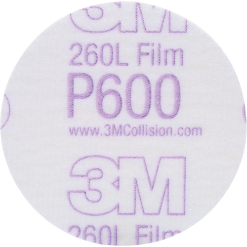 Gold Hookit Disc, 3" Dia., P600 Grit, Aluminum Oxide, C-Weight OSI Industrial Sales