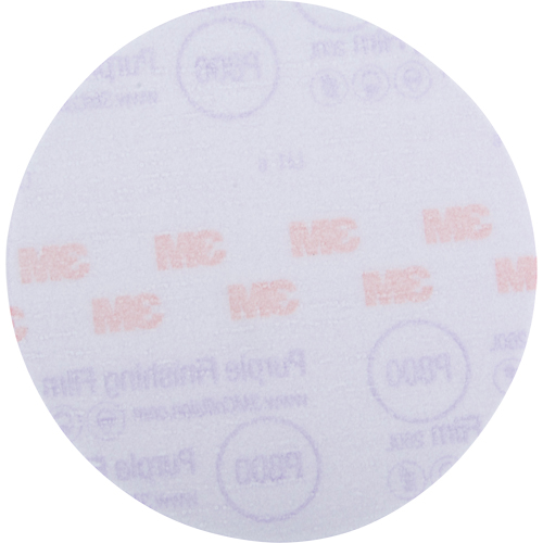 DISQUE FINITION MAUVE 6" HOOKIT GRN P800 50/BTE, 6" Dia., P800 Grit OSI Industrial Sales