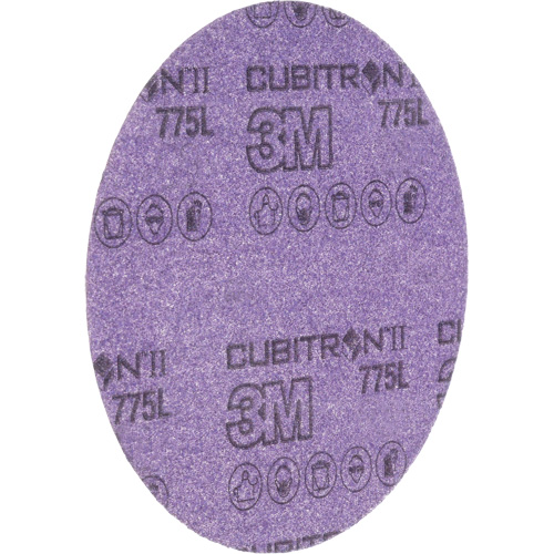 3M Hookit Film Disc, 6" Dia., 320+ Grit, Ceramic, C-Weight OSI Industrial Sales