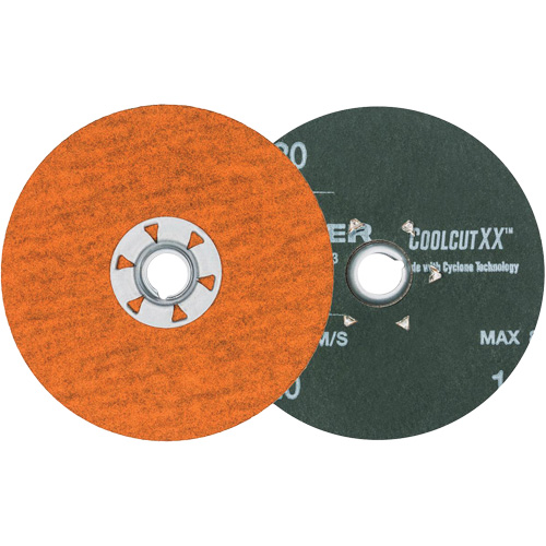 Coolcut XX Sanding Disc, 4-1/2" Dia., 120 Grit, Ceramic OSI Industrial Sales