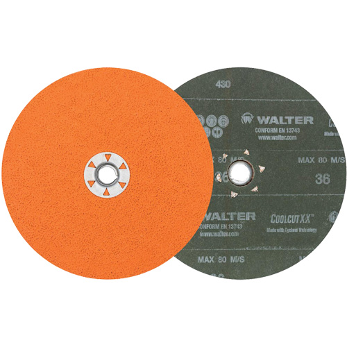 Coolcut XX Sanding Disc, 7" Dia., 36 Grit, Ceramic OSI Industrial Sales
