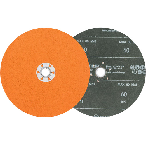 Disque de sablage Coolcut XX, 7" dia., Grain 60, C&eacute;ramique OSI Industrial Sales