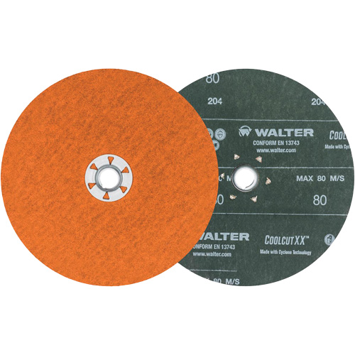 Coolcut XX Sanding Disc, 7" Dia., 80 Grit, Ceramic OSI Industrial Sales