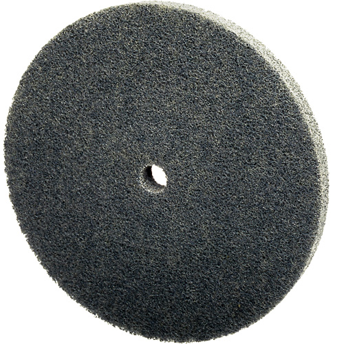 Scotch-Brite EXL Unitized Wheel, 3" x 1/4", 1/4" Arbor, Fine Grit, Silicon Carbide OSI Industrial Sales