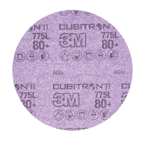 Rouleau de disques abrasifs Cubitron II Stikit, 6" dia., Grain 80+, C&eacute;ramique OSI Industrial Sales
