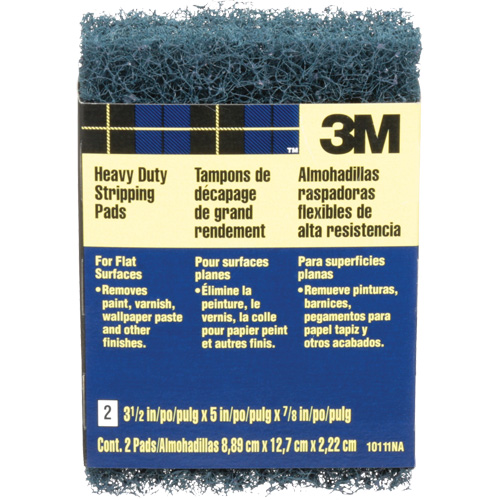 Heavy-Duty Stripping Pads, Aluminum Oxide, 3-1/2" x 5", Coarse Grit OSI Industrial Sales