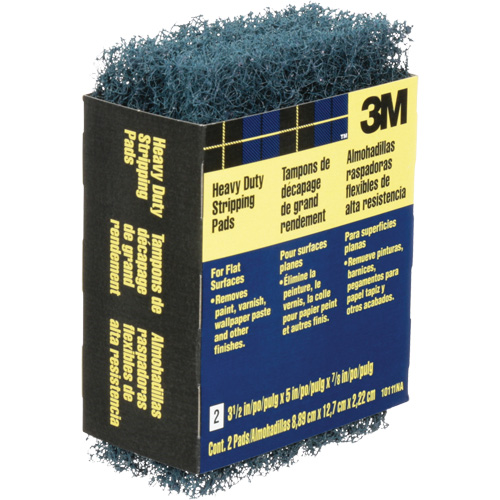 Heavy-Duty Stripping Pads, Aluminum Oxide, 3-1/2" x 5", Coarse Grit OSI Industrial Sales