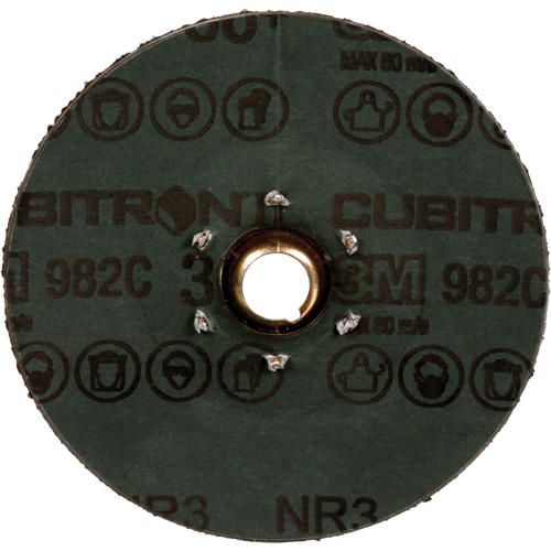 Cubitron II 982C Fibre Disc, Ceramic, 36+, 4-1/2" Dia OSI Industrial Sales