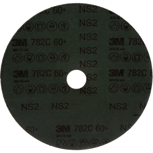 782C Fibre Disc, Ceramic, 60+, 7" Dia x 7/8" Arbor OSI Industrial Sales