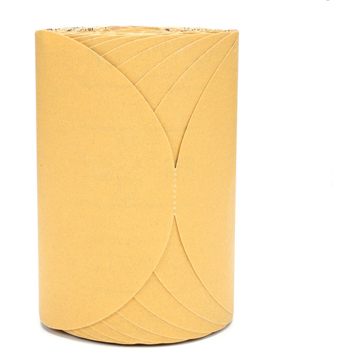 Stikit Gold Paper 216U Disc Roll, Aluminum Oxide, 6" W x 87' L, P180 Grit OSI Industrial Sales