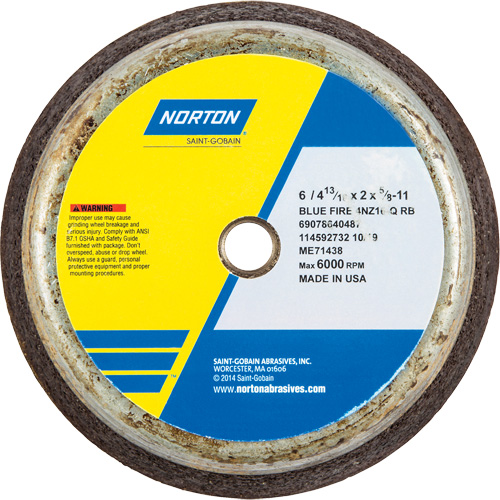 BlueFire&reg; Non-Reinforced Portable Snagging Wheel OSI Industrial Sales