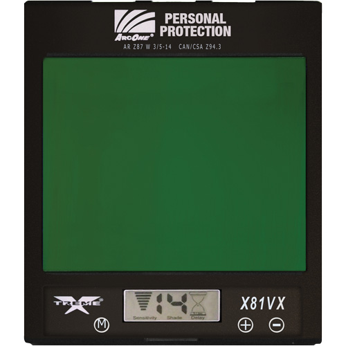 Lentille autoassombrissante ArcOne Xtreme, 4-1/2" la x 5-1/2" h Champ de vision, Pour utilisation avec Xtreme&reg; OSI Industrial Sales