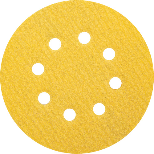 Gold Reserve A296 Paper H&L Vacuum Disc, 5" Dia., 120 Grit, Aluminum Oxide, C-Weight OSI Industrial Sales