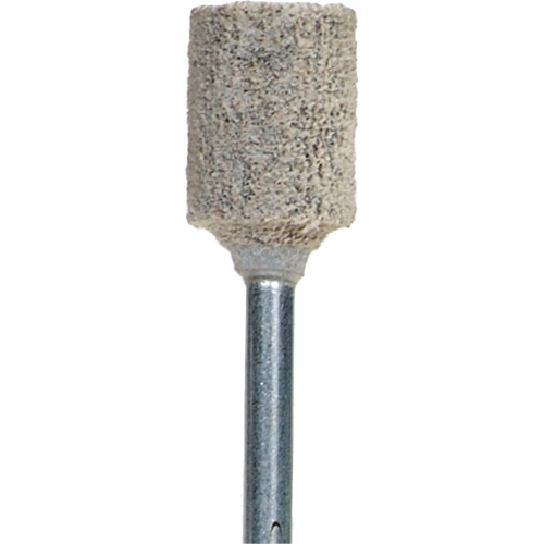 Cotton Fiber Mounted Point, A0, Aluminum Oxide, 3/8" Dia., 1-1/2" L, 80 Grit OSI Industrial Sales