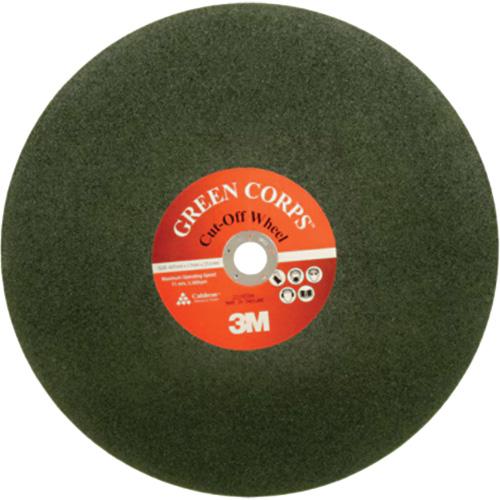 Meule &agrave; d&eacute;couper Green Corps, 16" x C&eacute;ramique, 20 000 Tr/min OSI Industrial Sales