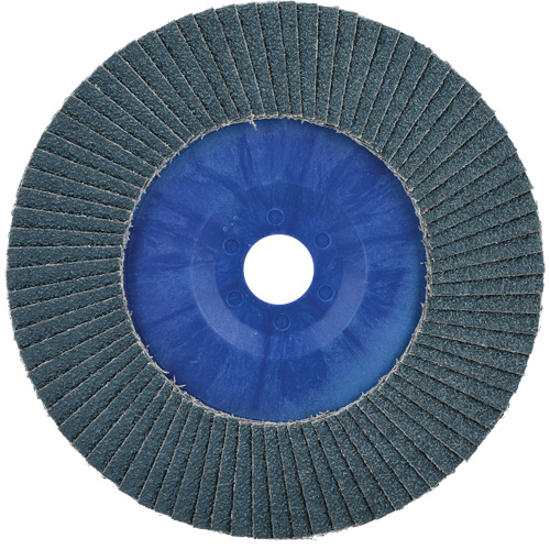 BlueFire Quick Trim Flap Disc, 7" x 7/8", Type 27, 40 Grit, Zirconia Alumina OSI Industrial Sales