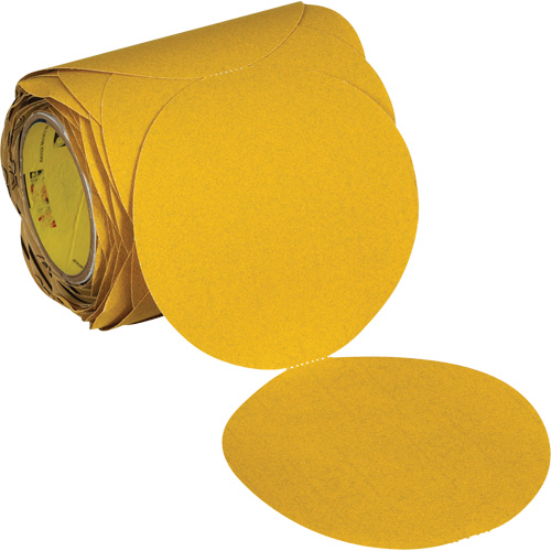 Stikit Gold Abrasive Disc Roll 09312, 6" Dia., 120 Grit, Aluminum Oxide OSI Industrial Sales
