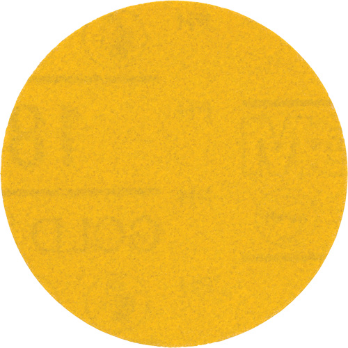 Disque abrasif dor&eacute; Hookit, 09213, dia 3", Grain 180, Oxyde d'aluminium, Poids C OSI Industrial Sales