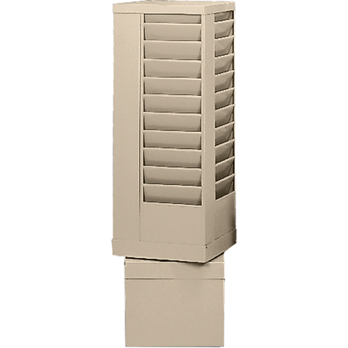 Pr&eacute;sentoirs, Rotatif, 44 fentes, Acier, 14-1/8" la x 14-1/8" p x 48-1/2" h OSI Industrial Sales