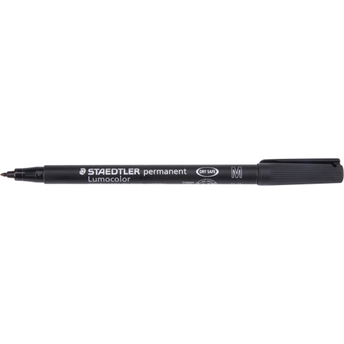 Lumocolor&reg; Permanent Marker, Medium, Black OSI Industrial Sales