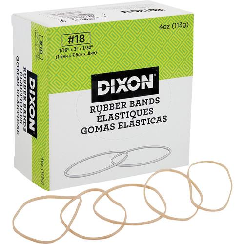 Rubber Bands, 3" x 1/16" OSI Industrial Sales